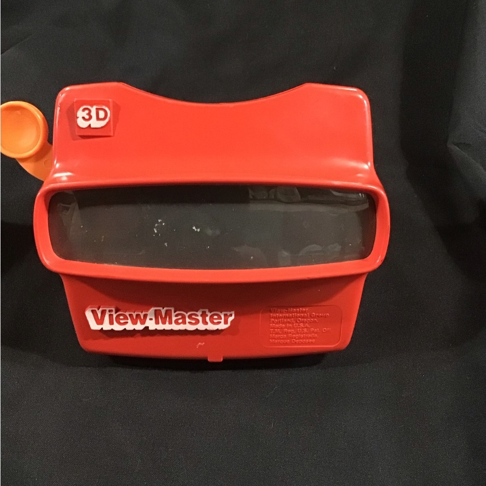 VINTAGE 3D VIEW MASTER RED GUC